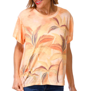 Thumbnail 1: Democracy Women's Scoop Neck Boyfriend Tee 