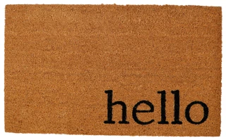 Thumbnail 1: Home Essentials Hello Coir Doormat 