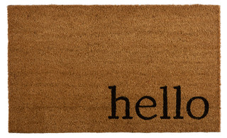 Thumbnail 2: Home Essentials Hello Coir Doormat 