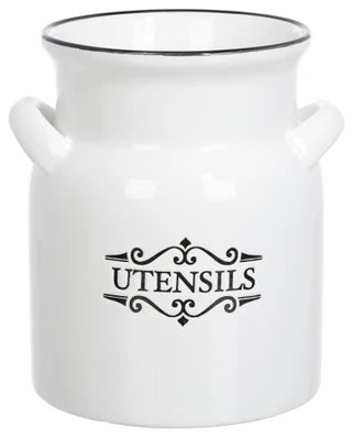 Thumbnail 1: 10 Strawberry Street Milk Can Utensil Holder 