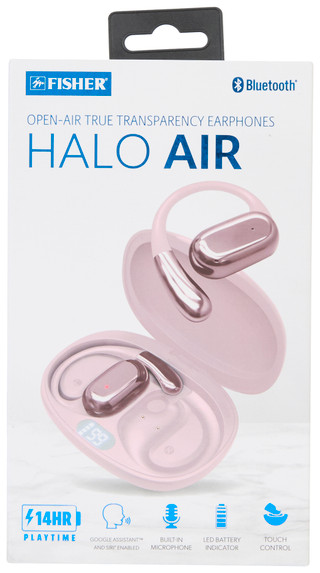 Thumbnail 1: Fisher Halo Air Open-Air Transparency Earphones 