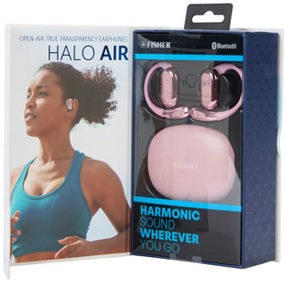 Thumbnail 2: Fisher Halo Air Open-Air Transparency Earphones 