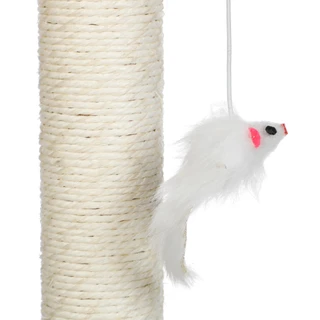 Thumbnail 2: MEOW & ROLL 16-Inch Cat Scratching Post with Perch 