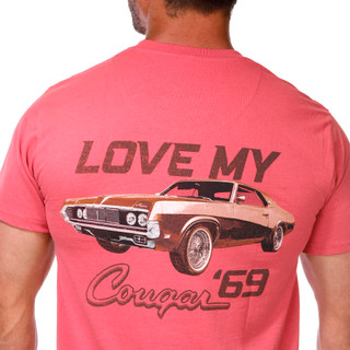 Thumbnail 3: Ford Men's '69 Cougar Graphic T-Shirt 