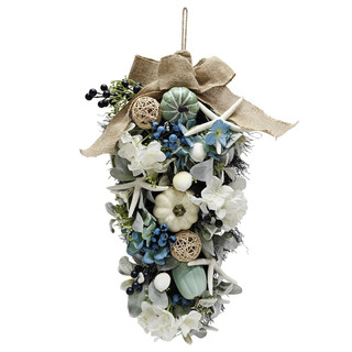Thumbnail 1: Autumn Gatherings Harvest Wild Hanging Mum Basket  