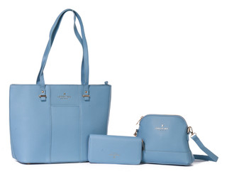 Thumbnail 1: London Fog Anita 3-Piece Tote Set 