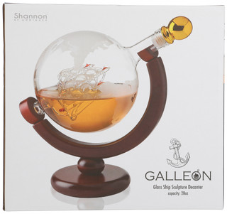 Thumbnail 2: Godinger Globe Decanter With Stand 