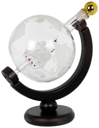 Thumbnail 1: Godinger Globe Decanter With Stand 
