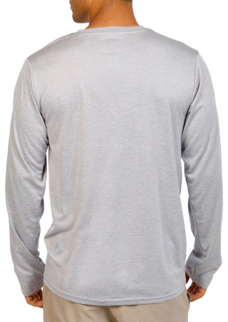 Thumbnail 6: Mossy Oak Men's Long Sleeve Logo Water Flag Shirt 