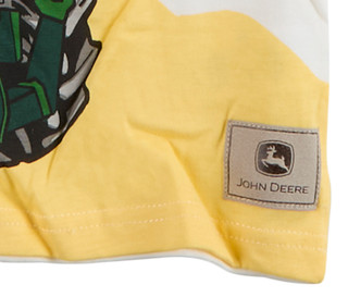 Thumbnail 2: John Deere Little Boys' Farm Scene Raglan Tee 