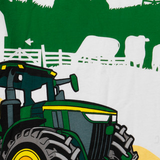 Thumbnail 3: John Deere Little Boys' Farm Scene Raglan Tee 
