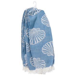 Thumbnail 2: SHABBY CHIC 3 Pk Cotton Woven Jacquard Hand Towels w/ Fray Edges 