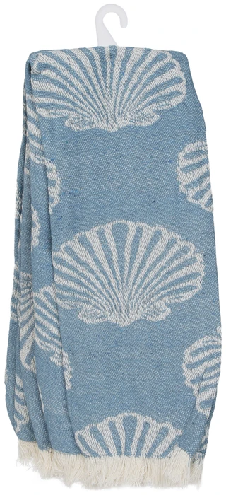 Thumbnail 2: SHABBY CHIC 3 Pk Cotton Woven Jacquard Hand Towels w/ Fray Edges 