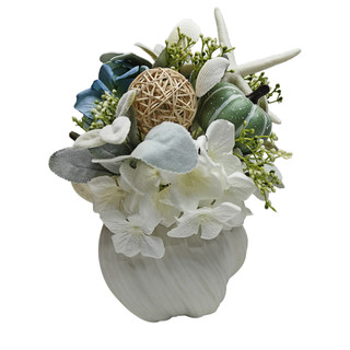 Thumbnail 2: Autumn Gatherings 12 in Hydrangea Coastal Harvest Home Accent 