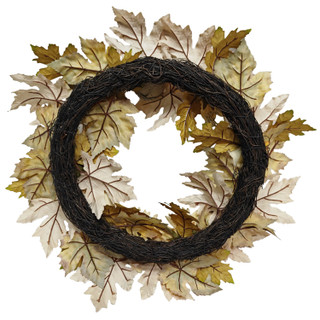 Thumbnail 2: Autumn Gatherings 22 in Sunflower Velvet Pumpkin Harvest Wreath 