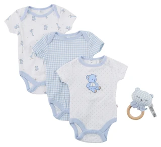 Thumbnail 1: DREAMGRO Baby Boys 4 Pc Creeper Set 