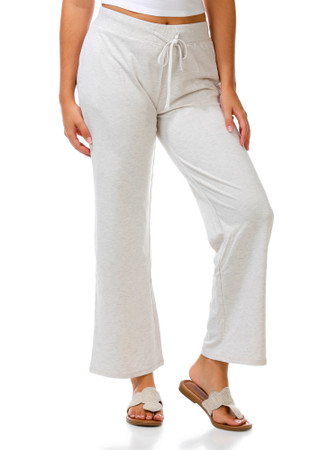 Thumbnail 1: April Kiss Juniors' Tie Waist Flare Pants 