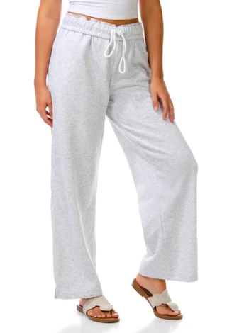 Thumbnail 1: April Kiss Juniors' Foldover Waist Sweatpants 