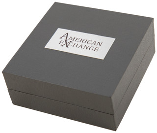Thumbnail 2: AMERICAN EXCHANGE Men's Stainless Steel Necklace & Bracelet Set 