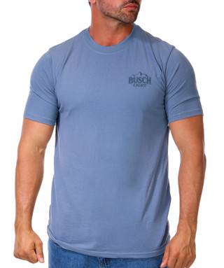 Thumbnail 1: Busch Light  Men's Cowboy Logo Graphic T-Shirt 