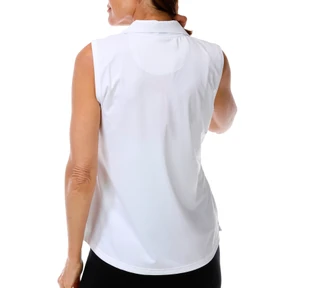 Thumbnail 3: ANA CLARE Women's Sleeveless Polo Top 