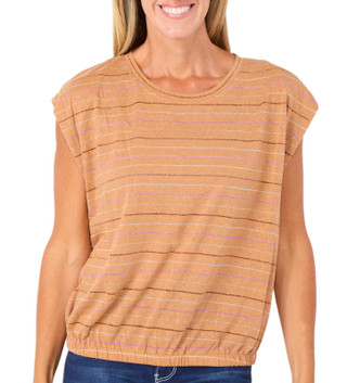 Thumbnail 1: Democracy Women's Cap Sleeve Scoop Neck Knit Top 