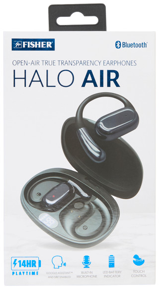 Thumbnail 1: Fisher Halo Air Open-Air True Wireless Earphones 