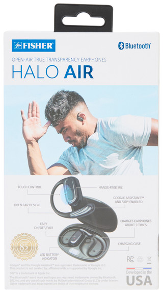 Thumbnail 2: Fisher Halo Air Open-Air True Wireless Earphones 