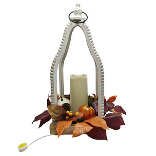 Thumbnail 2: Autumn Gatherings 14 in LED Floral Harvest Home Accent  