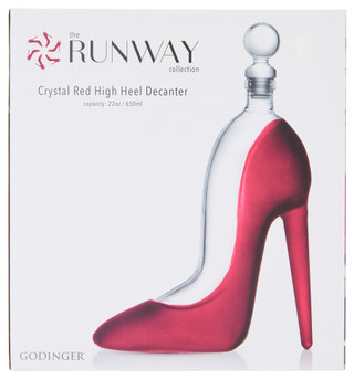 Thumbnail 1: Godinger Runway High Heel Decanter 