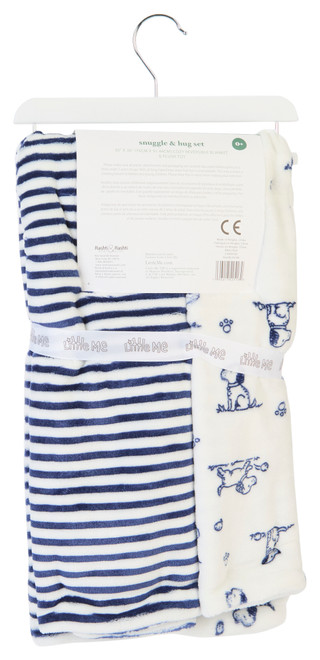 Thumbnail 2: Little Me Baby Snuggle & Hug Blanket Set 