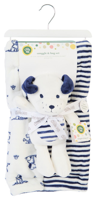 Thumbnail 1: Little Me Baby Snuggle & Hug Blanket Set 