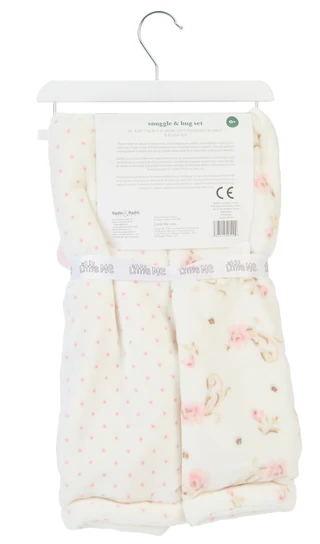 Thumbnail 2: Little Me Baby 2-Piece Plush Blanket and Toy Set 