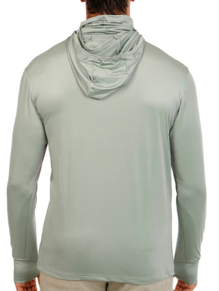 Thumbnail 3: Psycho Tuna Men's Long Sleeve Hooded Performance Shirt 