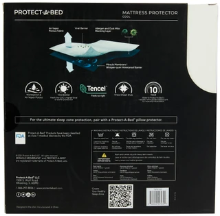 Thumbnail 2: Protect-A-Bed Cooling Mattress Protector 