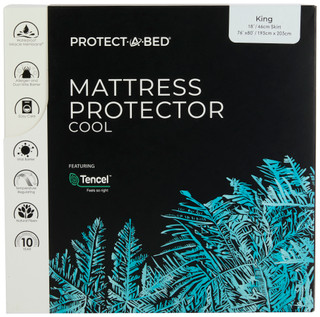 Thumbnail 1: Protect-A-Bed Cooling Mattress Protector 