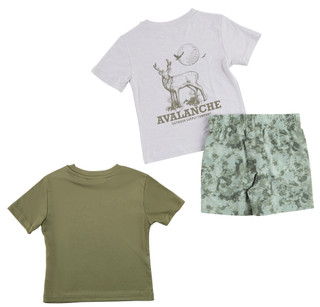 Thumbnail 3: AVALANCHE Little Boys Outdoor 3 Pc Shorts Set 