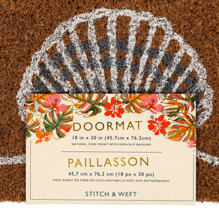 Thumbnail 2: Home Essentials Welcome Mermaids Coir Doormat 