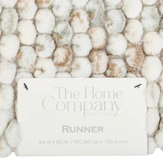 Thumbnail 3: VISTA HOME FASHIONS Adelaide 24 x 60 Bath Runner Rug 