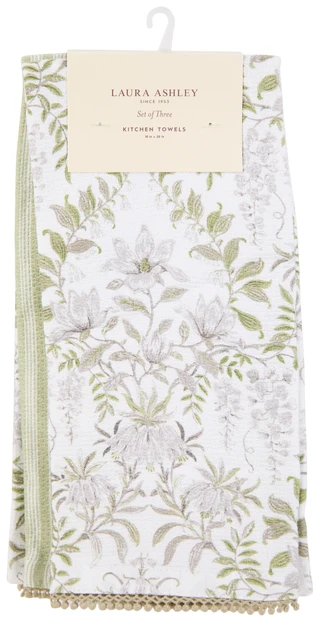 Thumbnail 2: Envogue 3-Piece Parterre Kitchen Towel Set 