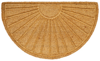 Thumbnail 1: Bombay Half Moon Sunburst Outdoor Rug 
