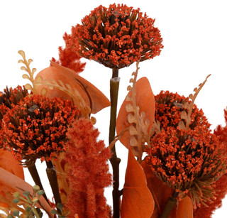 Thumbnail 2: Supreme Silk 15 in Harvest Thistle Floral Faux Plant 