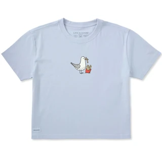 Thumbnail 1: Life is Good Women's Short Sleeve Crusher Boxy Tee 