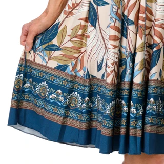 Thumbnail 3: Sami & Jo Women's Short Sleeve Panel Dress 