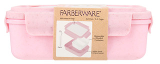 Thumbnail 2: Farberware Multi Compartment Bento Container with Fork 