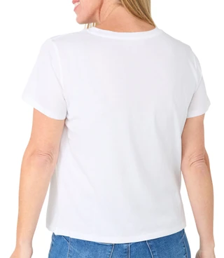 Thumbnail 2: Philosophy Women's Embroidered Large Fish Tee 