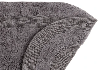 Thumbnail 2: VISTA HOME FASHIONS Reversible Oval Bath Rug 