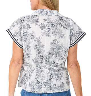Thumbnail 3: Nautica Women's Fitted Short Sleeve Shirt 