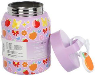 Thumbnail 2: Manna 24 Oz Stainless Steel Food Jar with Buddy Tag 