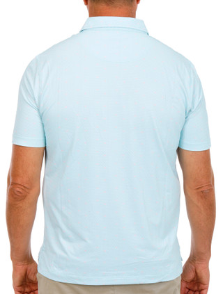 Thumbnail 2: Kenneth Cole Men's Short Sleeve Printed Waffle Jersey Polo 